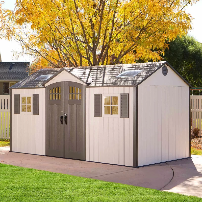 Lifetime 15 Ft x 8 Ft Outdoor Storage Shed